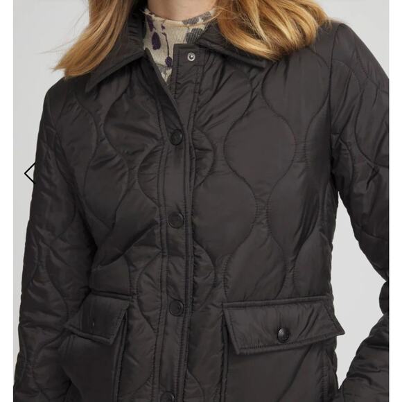 Chico's NWT Size 2.5 Large/XL Black Quilted Jacket Original MSRP $149 - Picture 2 of 12
